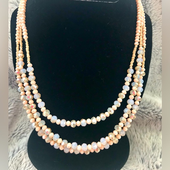 Park Lane Triple Row Beaded Necklace - Picture 1 of 7